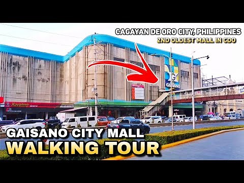 CAGAYAN DE ORO CITY MINDANAO, PHILIPPINES - Gaisano City Mall Walking Tour 2023