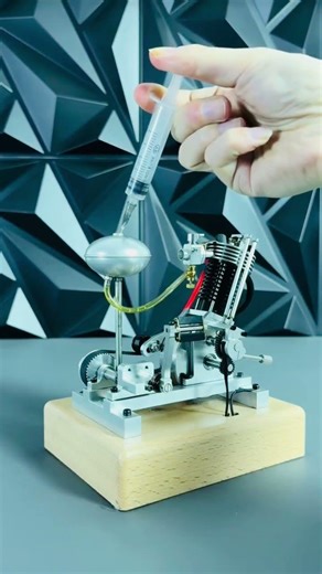 Micro motorcycle single cylinder engine 🛵🏍️