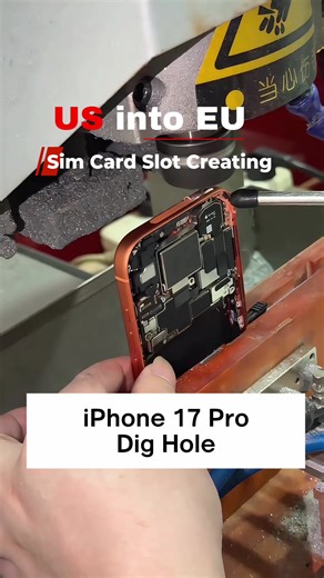 Create a New Sim Card Slot for iPhone 17 Pro