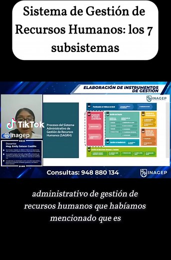 Sistema de Gestión de Recursos Humanos y sus 7 Subsistemas