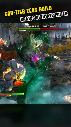 Code Gamer Eyes on Instagram: "MAX ZEUS DAMAGE BUILD ⚡ Hardrefill DESTROYED | God of War Ragnarok NG+ MAX DPS Unleash Kratos’ ultimate Zeus power with this MAX ZEUS DAMAGE BOOST BUILD ⚔️ that obliterates Hardrefill the Callous in God of War Ragnarok NG+. This build is perfect for high DPS, Realm Shift combos, and boss annihilation, combining Zeus Armour + Berserker synergy for god-tier lightning damage. ⚡ Build Details: • Armour Set: Zeus Armour + Berserker Combo • Amulet: Emblem of the Nine Rea