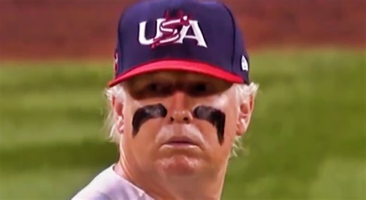 Donald Trump Throwing Smoke For Team USA At The World Baseball Classic Is Going Viral [VIDEO]