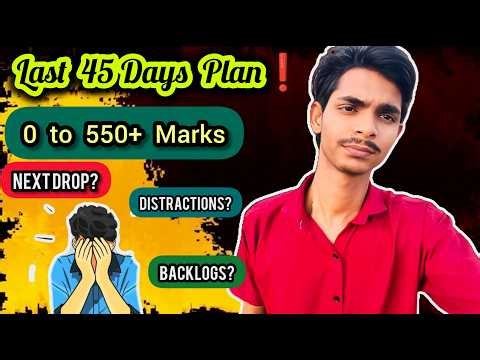 Next Drop? 45 Days Left for NEET 2026 || Depressed? #neet2026