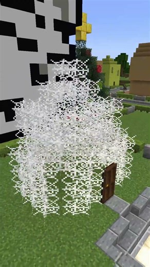 Je construis UNE MAISON TOILE D'ARAIGNEE !! (Le Village Claqué 17) #minecraft