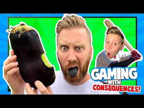 Gaming with Consequences: LOSER eats WEIRDO Food! / K-City Family
