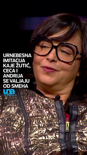 UNA TELEVIZIJA on Instagram: "Mi se toliko smejemo da ne znamo ni šta da napišemo ispod ovog videa sem da se smejemo! 😂 I da, gledajte DOBRO VEČE SA ANDRIJOM ovog utorka u 21.30 jer su u gostima Ceca Bojković i Katarina Žutić. Uživaćete! UNA TELEVIZIJA dostupna svima u Srbiji na: SBB (na poziciji 28) MTS (na poziciji 126) Supernova (na poziciji 26) m:SAT (na poziciji 128) Orion Telekom (na poziciji 11) BeotelNet (na poziciji 111) Set top box alotment Avala (na poziciji 11) Xplore TV (na 
