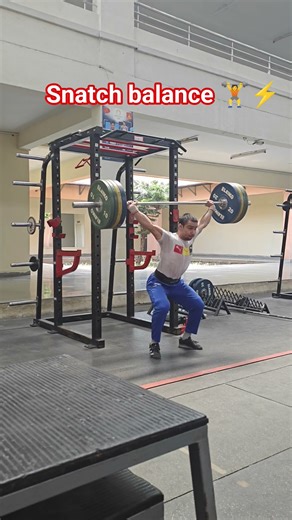 Power. Precision. Balance. 💪 130kg Snatch Balance Mastered!
