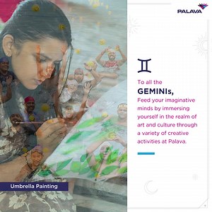 Bring your Gemini spirit to the vibrant community of art, culture, and creative expression with exciting events & experiences. Unleash your artistic side and embrace the lively spirit of Palava! #PalavaCity #Gemini #Creative #HoroscopeHangout #BuildingABetterLife #PalavaHighStreet #Art&Culture #InternationalCityIndianHeart #Art&CultureAtPalava | Palava City | Facebook