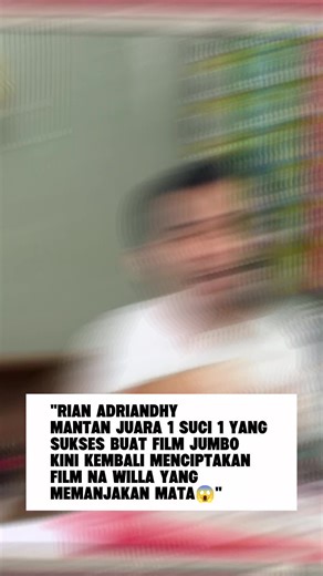 RIAN ADRIANDHY MANTAN JUARA 1 SUCI 1 YANG SUKSES BUAT FILM JUMBO KINI KEMBALI MENCIPTAKAN FILM NA WILLA YANG MEMANJAKAN MATA😱 Menurut kalian gimana?? 👀 Film terbaru dari Visinema Studios ini mengadaptasi novel populer karya Reda Gaudiamo. Berlatar Surabaya tempo dulu, kita bakal diajak melihat keseharian Willa bermain bersama Dul, Ida, dan Bud. Namun, kehidupan Willa mulai berubah saat ia harus belajar memahami apa itu perpisahan dan pentingnya sekolah. Film Na Willa tayang mulai 18 Maret di b