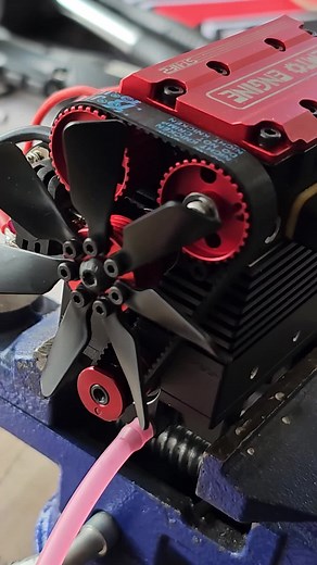 DIY Build Nitro 4 Stroke 2 Cylinder Engine Kit for RC Cars