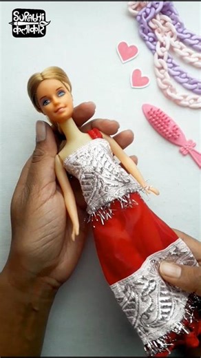 Doll Dresses I Made as a Kid 😍❤️ #surabhikalakar #shorts