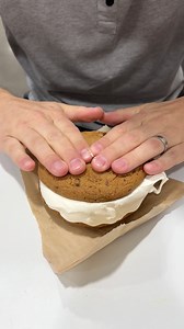 Costco ice cream sandwich hack #satisfying #lifehack #recipe | Kyle Istook