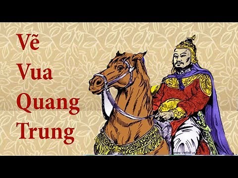 Vẽ Vua Quang Trung l Cùng bạn nhỏ học vẽ