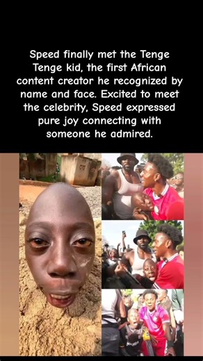 “The First African Creator Speed Recognized by Name! 👀❤️” #celebrity