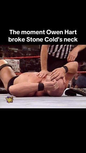 7.4K views · 174 reactions | The moment Owen Hart broke Stone Cold’s neck at SummerSlam 1997 in East Rutherford, New Jersey. A accident that nearly ended Austin’s career and forever changed WWE history. #fblifestyle | The Undertaker fan | Facebook
