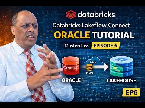 Databricks Lakeflow Connect Oracle Tutorial | CDC Pipeline with AWS DMS (Episode 6)