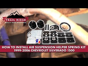 How to Install Air Suspension Helper Spring Kit 1999-2006 Chevrolet Silverado 1500