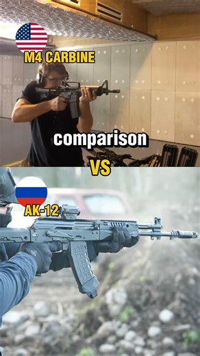 US M4 Carbine vs Russian Ak-12 (Cost comparison)