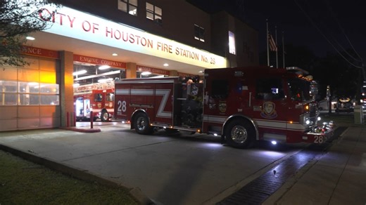 Maintenance worker hospitalized after fall at Houston fire station