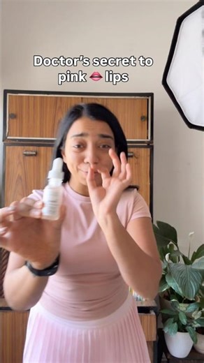 Doctors secret to pink lips 👄