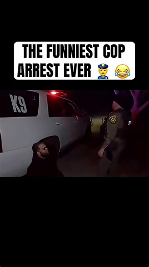FUNNIEST COP ARREST EVER 👮‍♂️ 😆 #reaction #viral