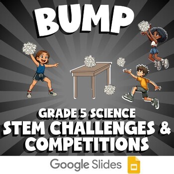 STEM Challenges & Competitions BUMP Science Game | No Prep Grade 5 Review