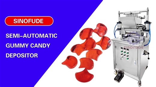 Commercial Small Automatic Jelly Candy Production Line Gummy Bear Soft Candy Making Machine Candy Depositing Machine