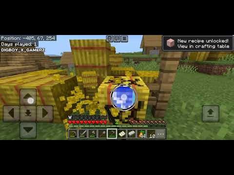 Minecraft Bedrock Edition Survival Episode 1 | My First Survival World