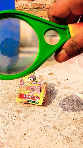 power of lens with fire crackers...#trending #viralvideo #experiment #shorts #creative ...