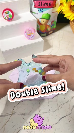 Game slime di double?? 😱🤩 #slime #slimeasmr #fyp #fypシ゚ #trending #viralvideo #tiktokviral #virall #slimess_storytime #slimeasmr💖🍭 #viraltiktok #xybca