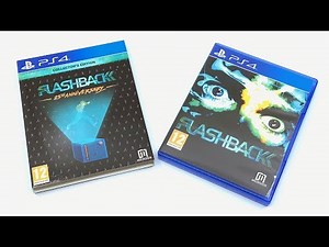 Flashback 25th Anniversary Collector Edition (PS4) Unboxing