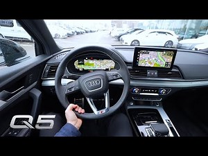 New Audi Q5 S Line 2021 Test Drive Review POV