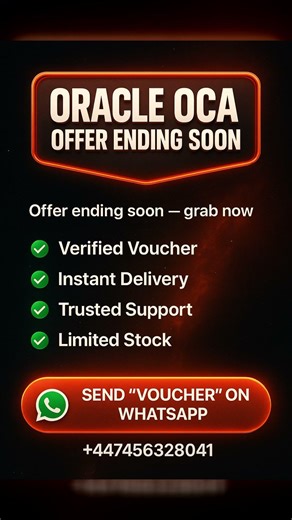Unlock Your Oracle OCA Exam Discount Now!