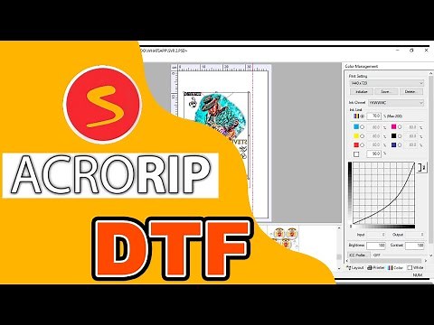 How to Configure ACRORIP for DTF