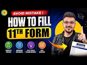 How to Fill 11th Admission Form 2026 | Step-by-Step