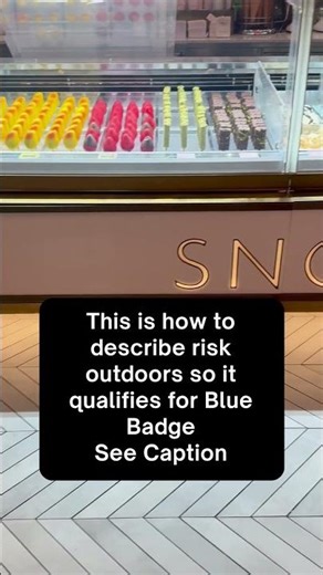This Is How to Describe Risk Outdoors So It Qualifies for Blue Badge