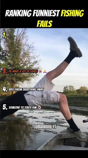 Ranking Funniest Fishing Fails