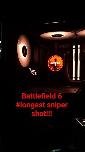 1057m-Battlefield 6! world record Longest sniper shot. #battlefield #snipergameplay #longest #kill