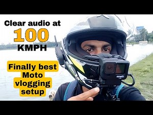 Best Moto Vlogging Setup with GoPro | Clear Audio at 100 KMPH | Step-by-Step Explained