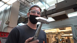 2.2K views · 57 reactions | For more than 25 years, Purdue University Mechanical Engineering students have learned how to use the machine shop by making their own small hammer. Now, students have introduced a new design to bring the hammer into the 21st century. A closer look at another unique tradition in our "Inside Purdue Engineering" series: https://bit.ly/IPE-hammer | Purdue Engineering | Facebook
