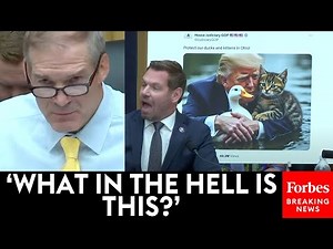 BREAKING NEWS: Eric Swalwell Brutally Confronts Jim Jordan About Tweet Claiming 'Aliens' Ate Ducks
