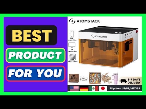Atomstack P1 Mini Portable Laser Engraver 5W DIY Bluetooth Machine