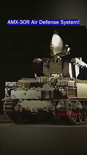 French Army's AMX-30R Surface-to-Air Missile System