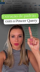 Como extrair caracteres de uma cadeia de texto no Excel com o Power Query #powerquery #excel #PowerBI | Professora Aline Elias