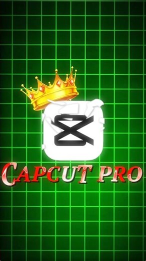 "Leveling up with the CapCut crown. 👑✨ #CapCutPro #VideoEditing"