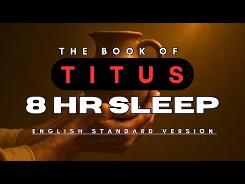 SLEEP Titus - 8 Hr Full Audio Bible (ESV) (Female Voice, No Music)