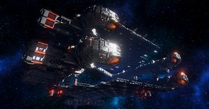 Sci-Fi Heavy Station Set SPACE STATION-3 | 3D Sci-Fi | Unity Asset Store