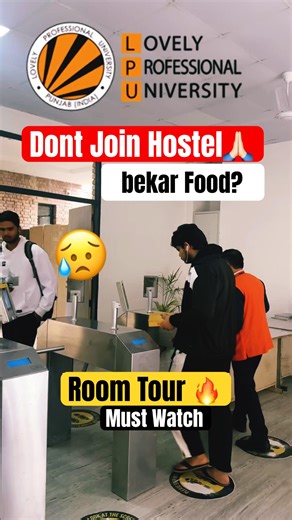 Lpu Hostel Good or Bad😥 | #lpuhostel #room-tour 🔥