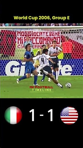 Italy v USA - 2006 FIFA World Cup Group E 🔥