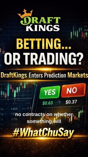BREAKING 🚨 DraftKings Launches Prediction Markets (This Changes Everything) #shorts